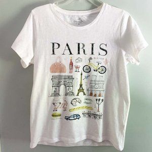 J. Crew Factory Paris T-Shirt